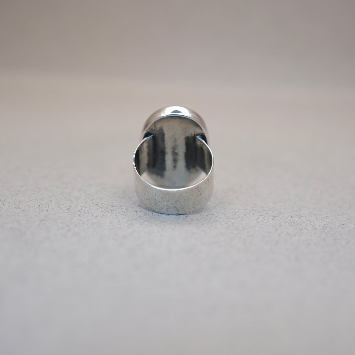 Oval Carnelian Sterling Silver Ring