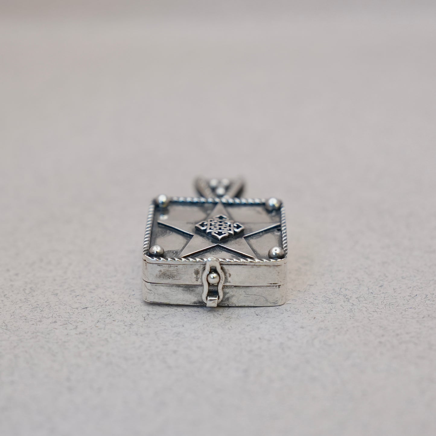 Sterling Silver Book Locket