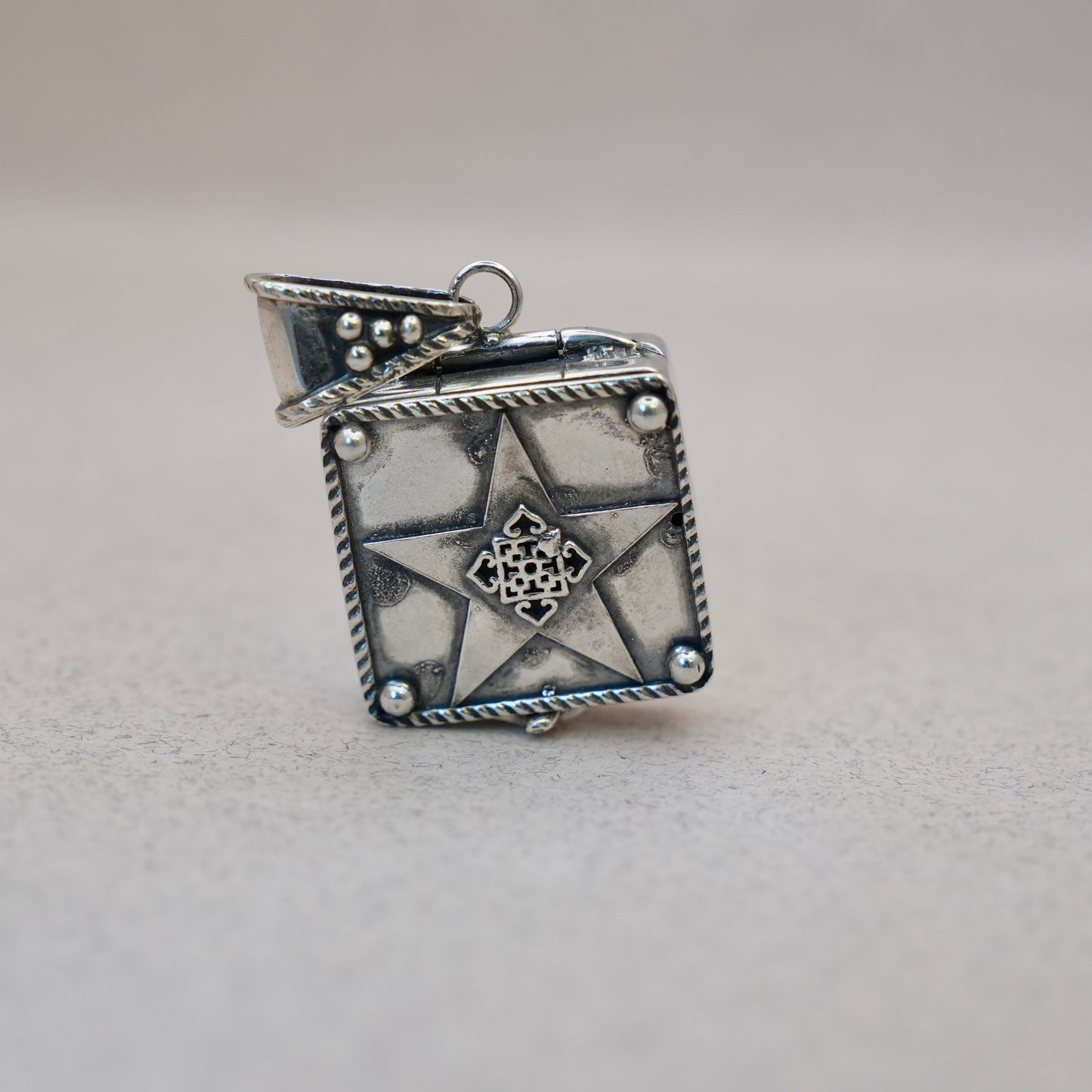 Sterling Silver Book Locket