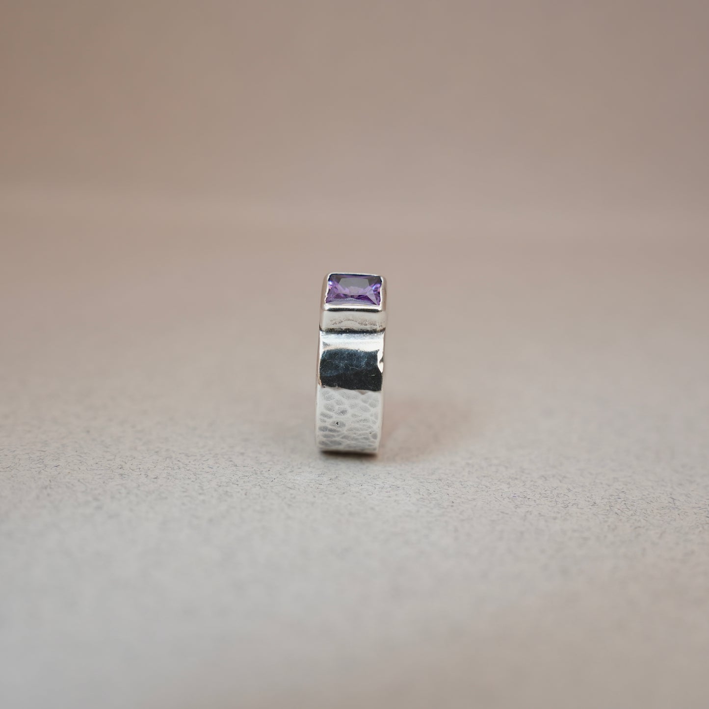 Square Amethyst Ring