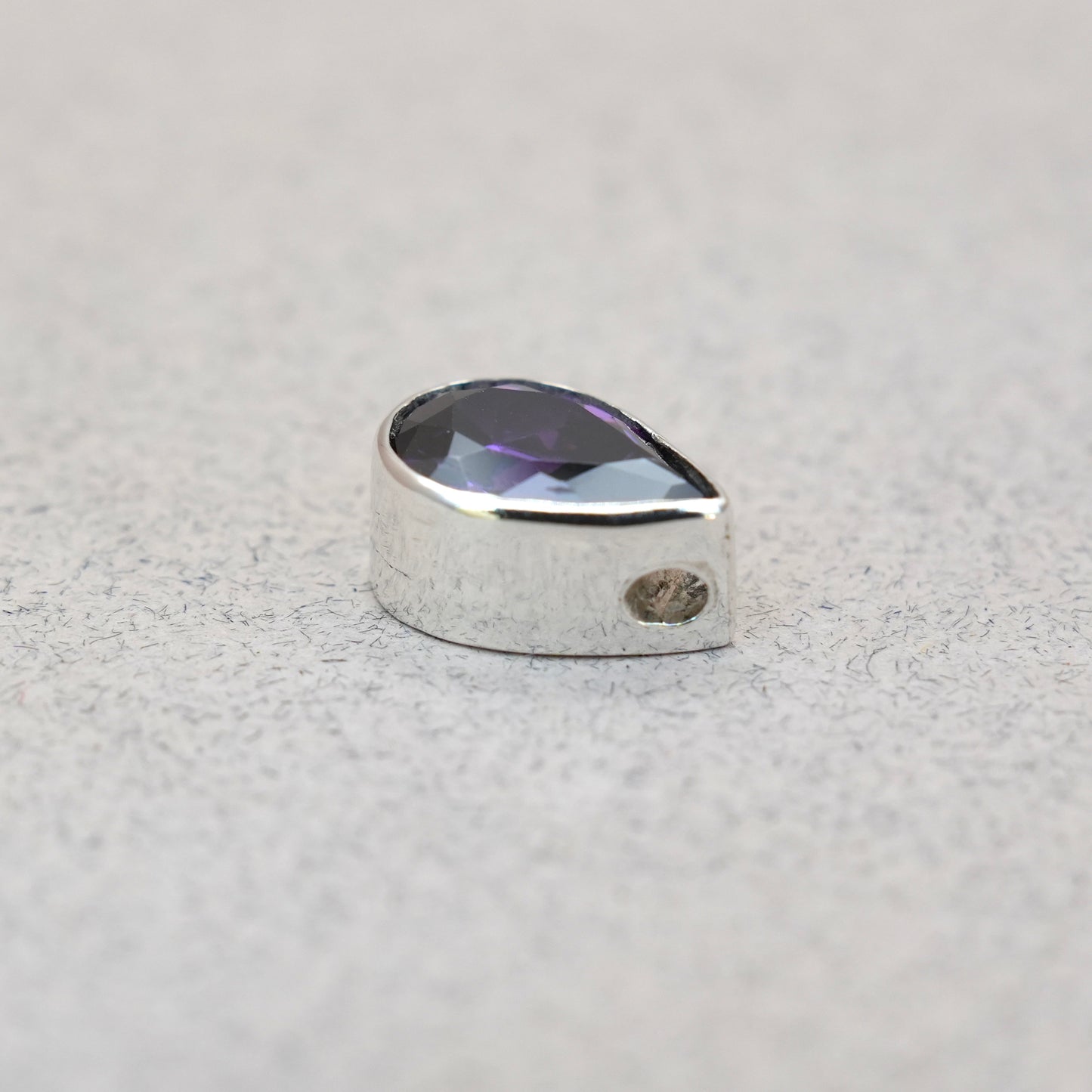 Amethyst Teardrop Pendant