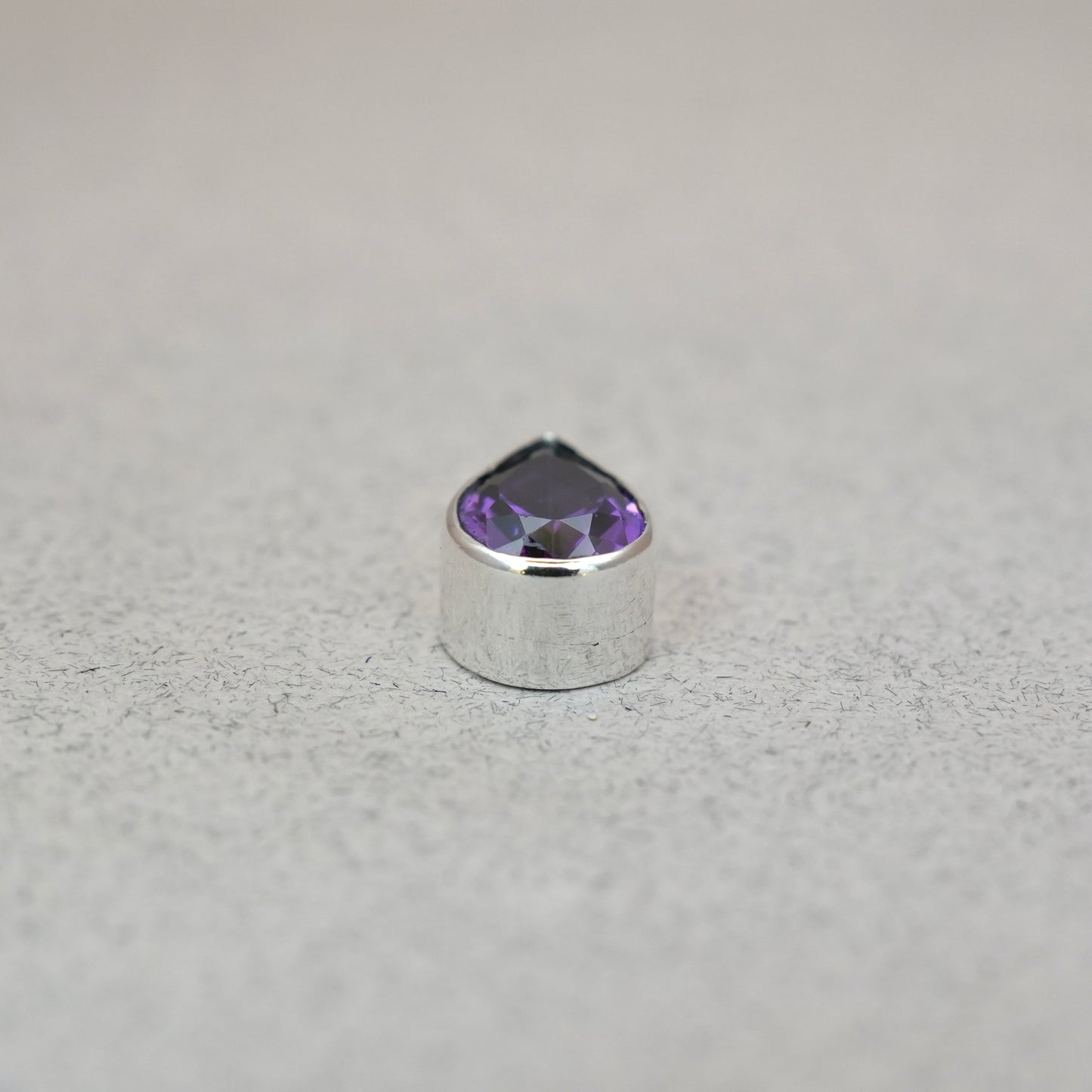 Amethyst Teardrop Pendant