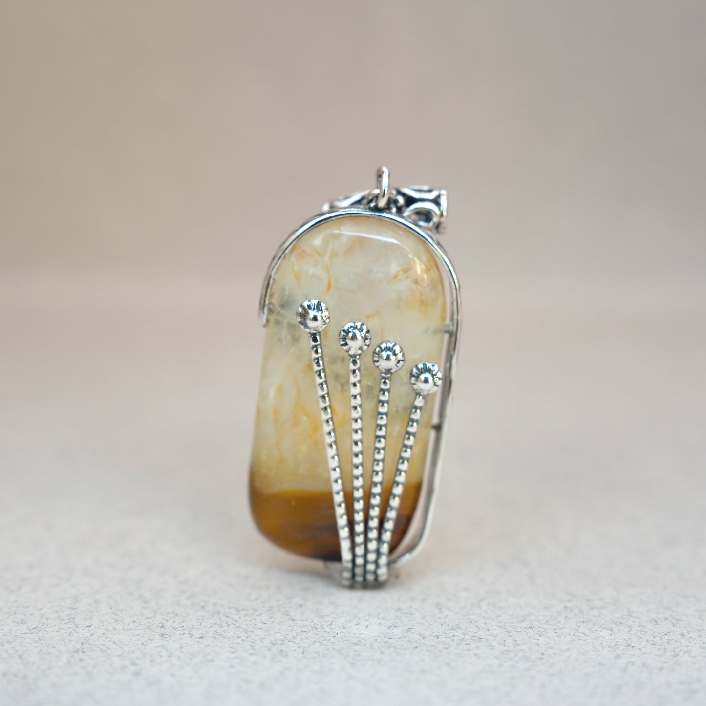 Citrine Gemstone Pendant