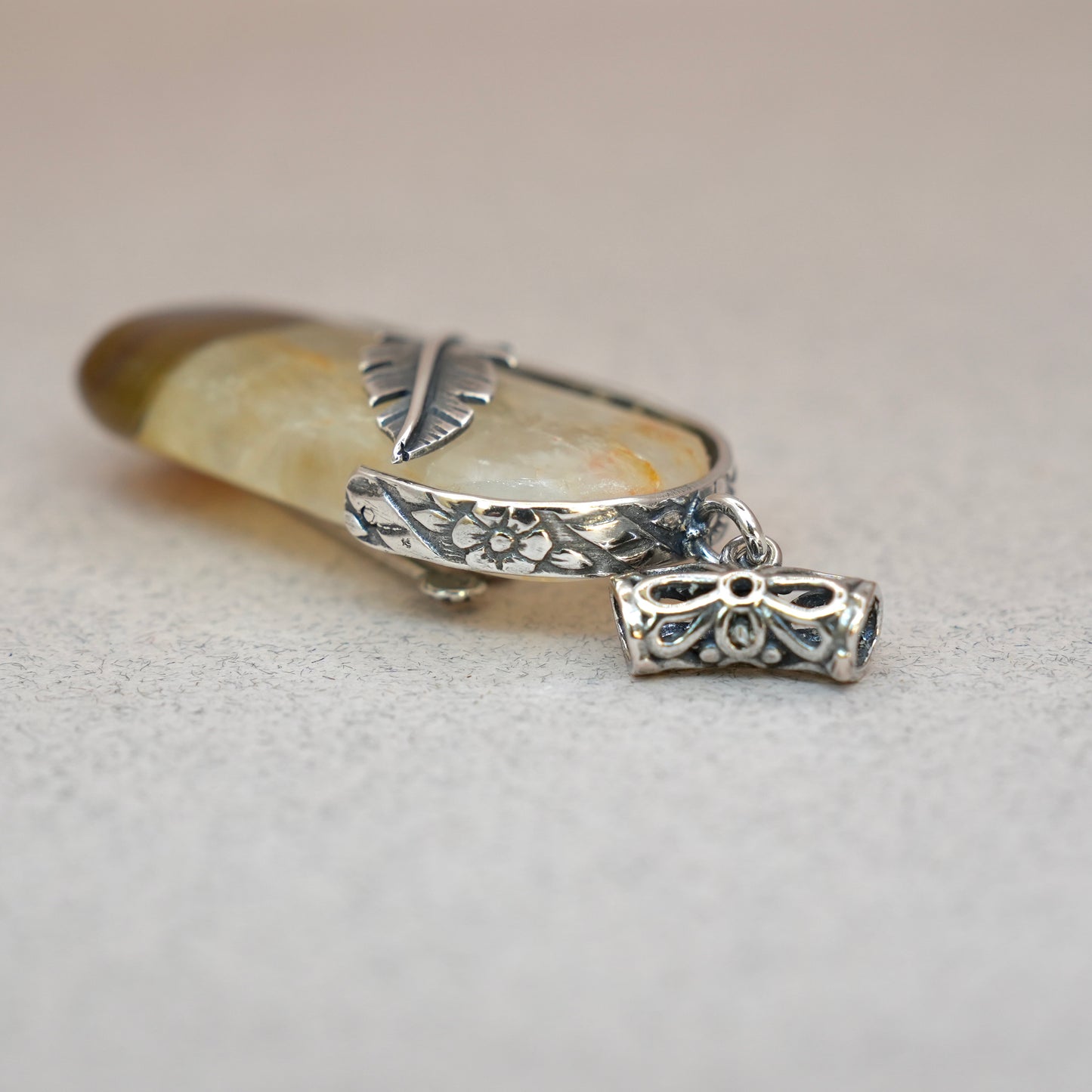 Citrine Gemstone Pendant