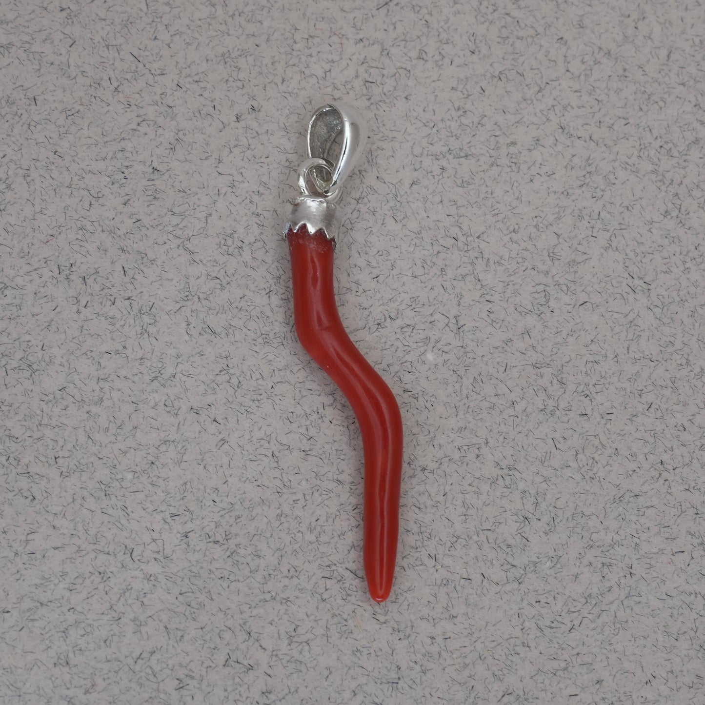 Coral Gemstone Pendant
