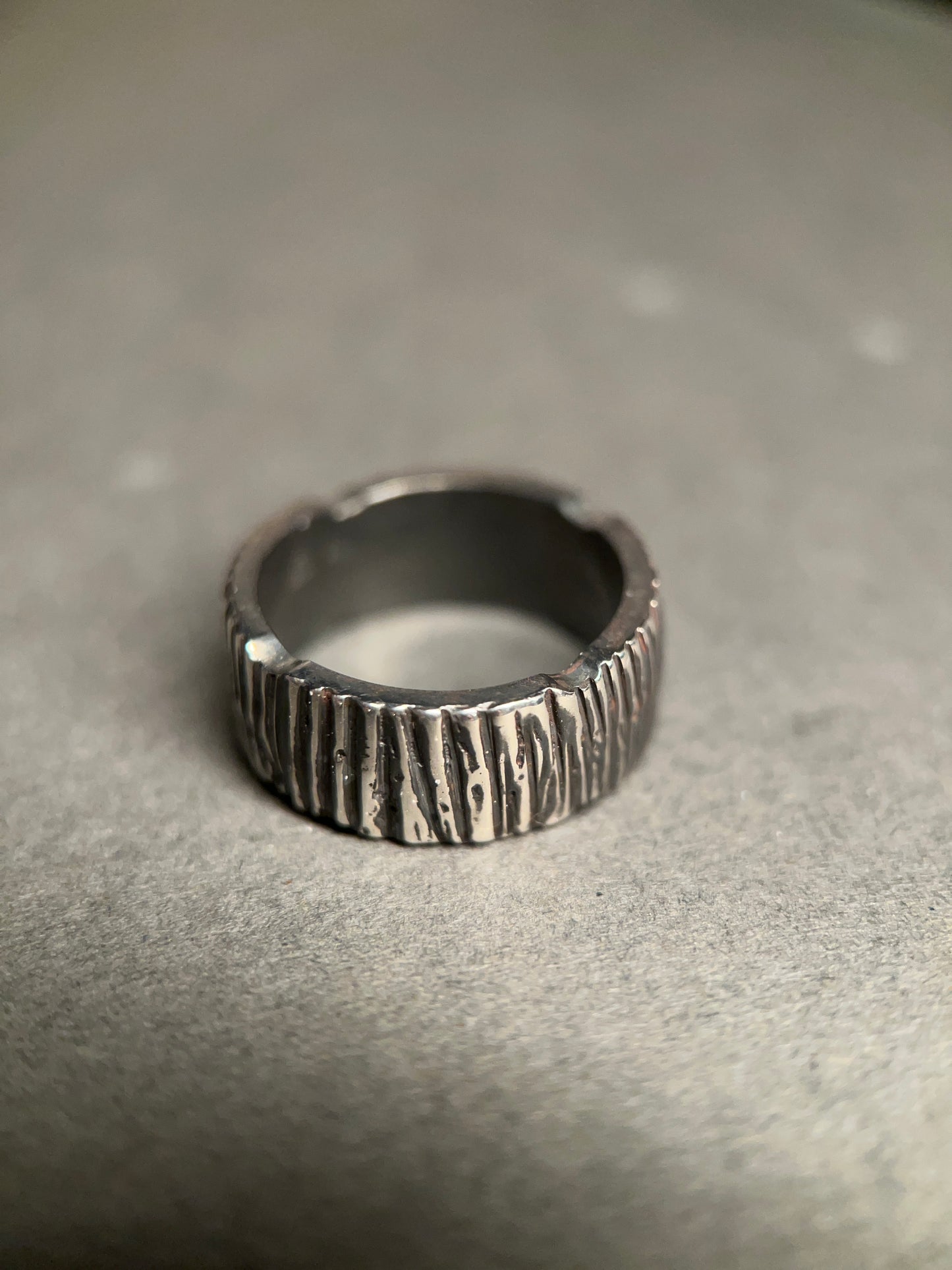 Medieval Chunky Sterling Silver ring