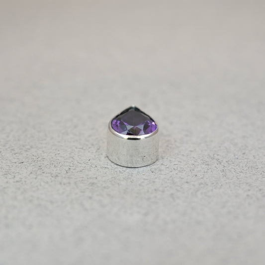 Amethyst Teardrop Pendant