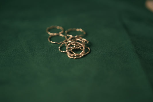 Dainty Sterling Silver Stackable Rings
