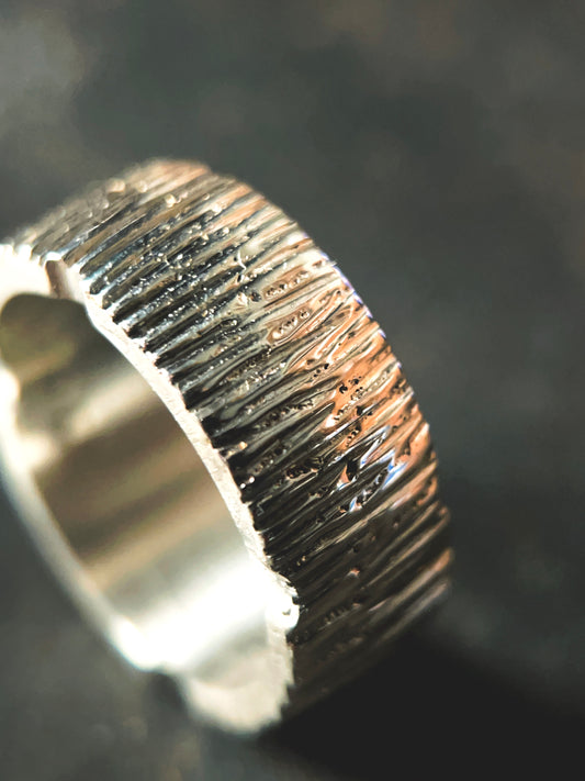 Medieval Chunky Sterling Silver ring